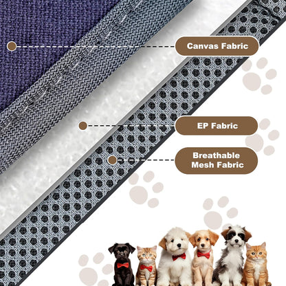 Transversal Dog Backpack Carrier, Pet Carrier Backpack, Dog Carriers for Small Medium Dogs, Cat Backpack Carrier, Legs Out Front Cat Travel Bag, National Pet Day