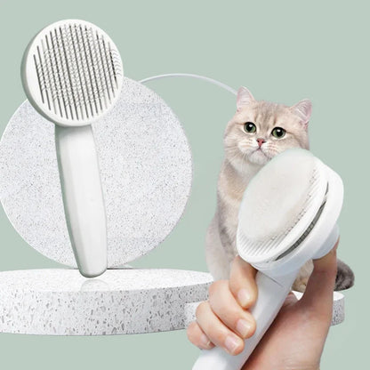 1Pc Cat Comb Hair Removal Pet Magic Comb One Click Floating Hair Removal Cat Dog Universal Cleaning Beauty Supplies