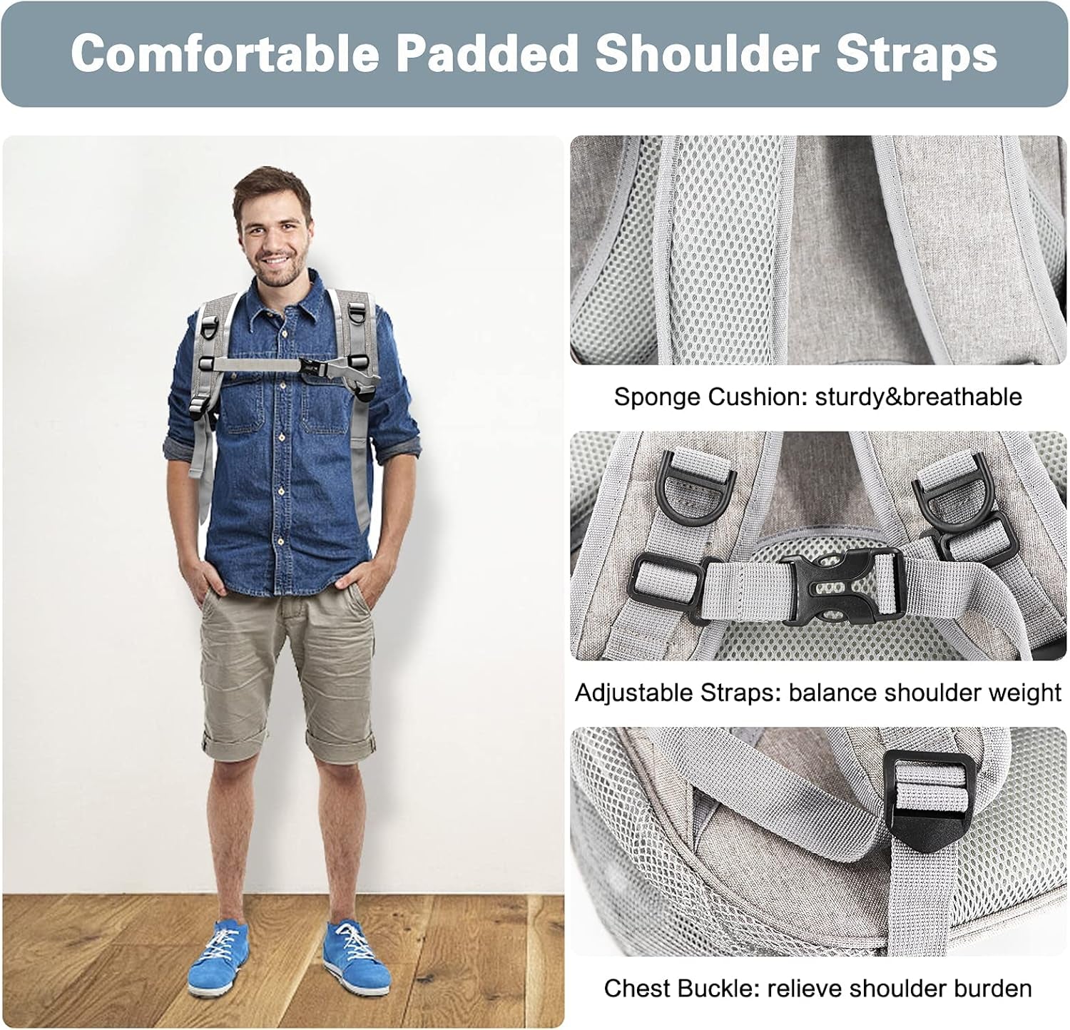 Cat Backpack Carrier Bubble, Small Dog Backpack Carrier for Small Dogs, Space Capsule Pet Carrier Dog Hiking Backpack Travel Carrier-Gray